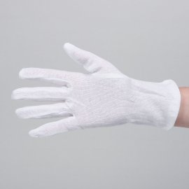cotton gloves, 1 pair