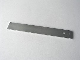 ruler made of iron, mm