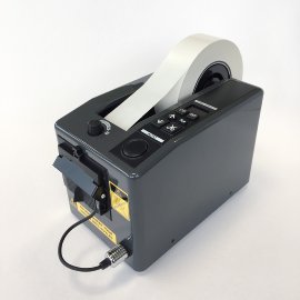 Electric dispenser for adhesive tapes