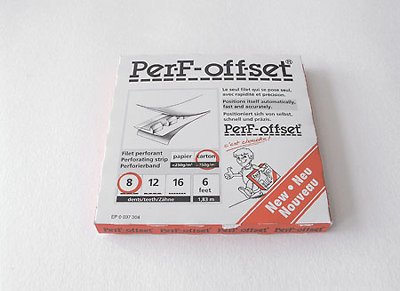 PerF-offset 8 teeth "carton"