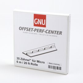 Micro-Perf-Center Zähne