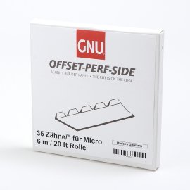 Micro-Perf-Side Zähne