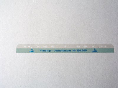 File-Strip, transparent 295mm
