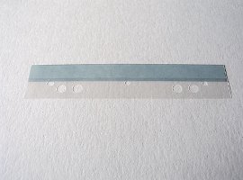 File-Strip, transparent 125mm