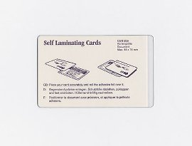 Laminating pouches (hot and cold)