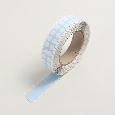 Doppelseitige Klebepunkte, 10 mm, stark/schwach haftend, Abdeckpapier mit Anfasslasche, 5.000 Stück/Rolle