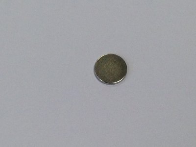 magnetic disc Ø 10 mm x 0,6 mm