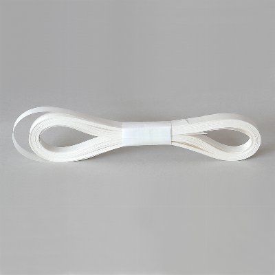 Ramie band creme-white width: 20 mm, length: 20 m