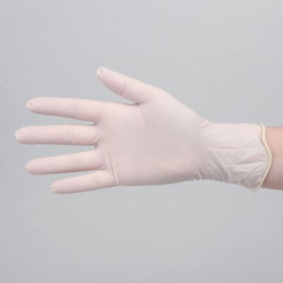 disposable latex gloves