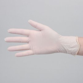 disposable latex gloves