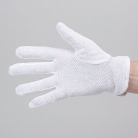 cotton jersey gloves, size 7