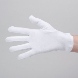 cotton gloves size 