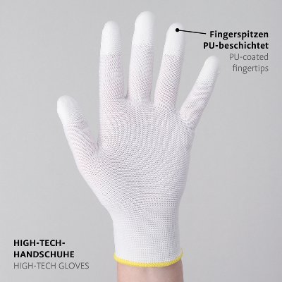 High-Tech-Handschuhe Größe 7
