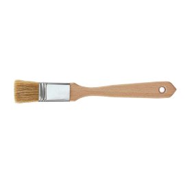 flat glue brush, dun bristles
